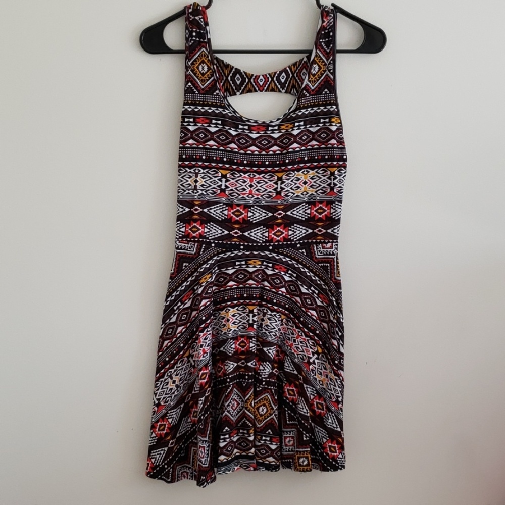*Last Chance* Tribal backless dress